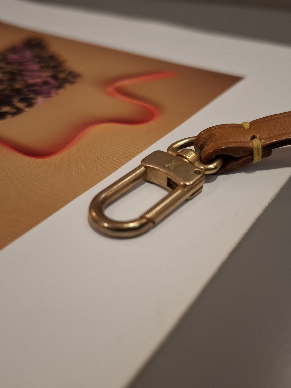 Louis Vuitton Pochette Leather Holder Hook